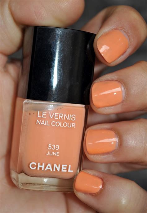 chanel apricot nail cream